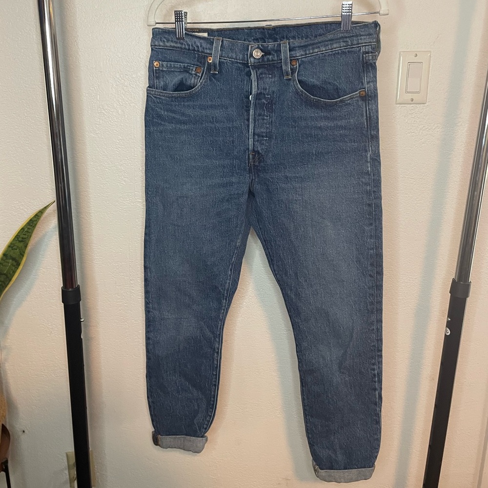 Levi’s 501 button fly jeans